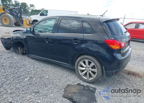 2015 Mitsubishi Outlander Sport Se from USA, damaged, VIN 4A4AR4AU3FE020184